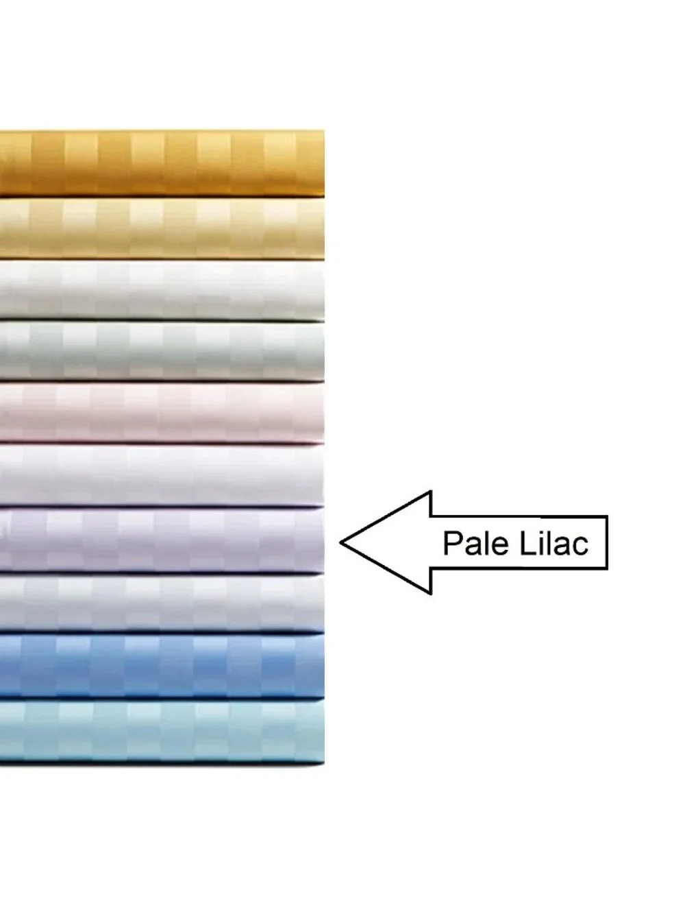 brand new PALE LILAC STRIPE Charter Club Damask 550 TC Cotton QUEEN Sheet Set